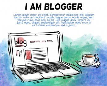 Ilustracija uz blog tekst: 5 saveta za blog na internet prodavnici