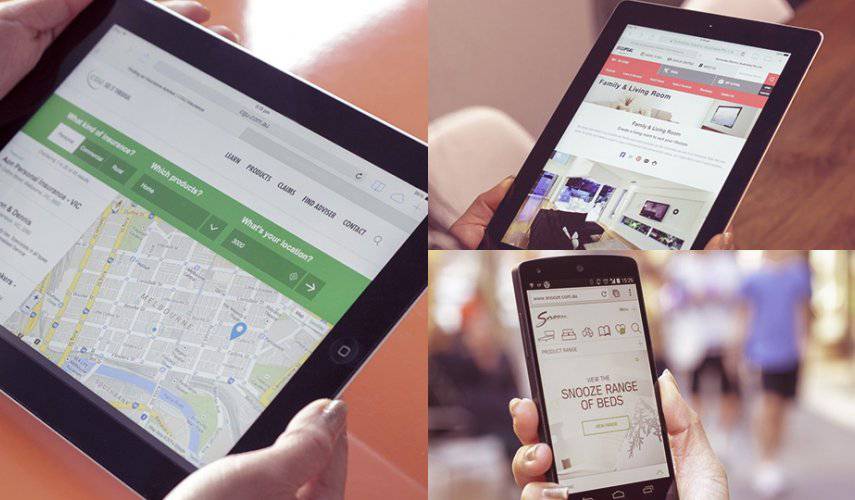 How responsive web design works