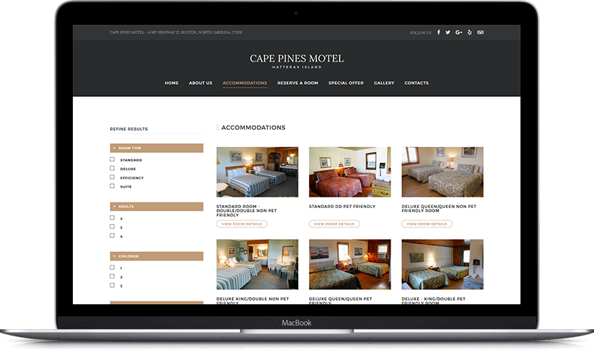 Cape Pines Motel